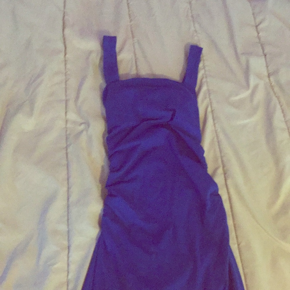 Blue party dress perfect for a night out
